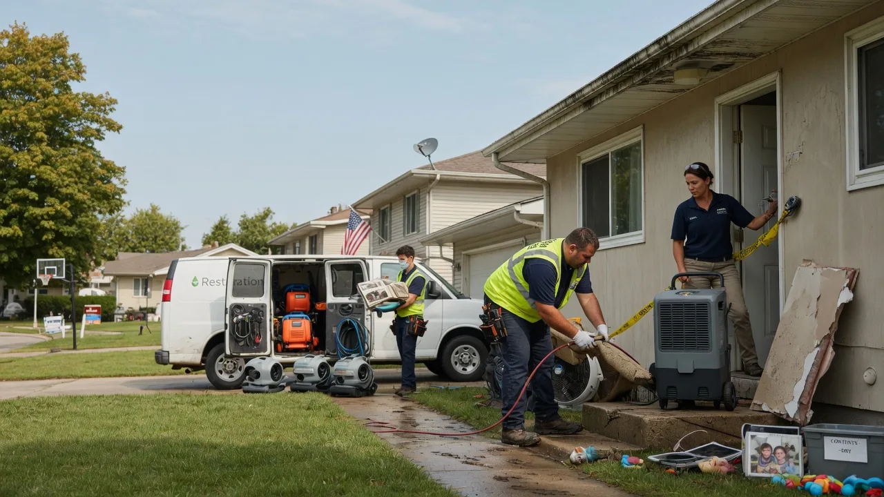 Water Damage Restoration in Bucks, AL near me